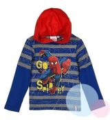 Tričko Spiderman s kapucí