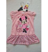 Šaty Minnie Mouse světle růžové