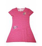 Dívčí letní funkční šaty růžové