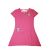 Dívčí letní funkční šaty růžové