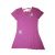 Dívčí letní funkční šaty růžovo-fialové