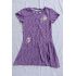 Dívčí letní funkční šaty fialové
