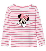 Dívčí tričko Minnie Mouse růžově pruhované