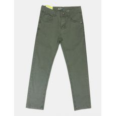 Plátěné kalhoty chlapecké zelené