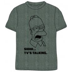 Pánské tričko Simpsonovi Homer zelené