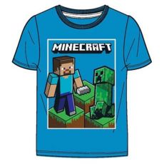 Tričko Minecraft se Zombie modré
