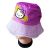 Letní klobouček Hello Kitty fialový
