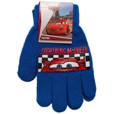 Pletené rukavice Cars - modré
