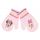 Kojenecké rukavičky Minnie a Daisy světle růžové