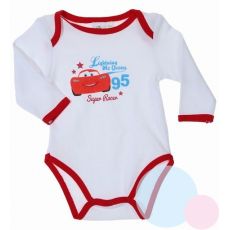 Kojenecké body Cars Auta Blesk Mc Queen