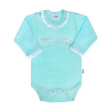 Kojenecké body Little Angel modré