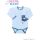 Kojenecké body Light Jeansbaby modré