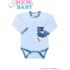 Kojenecké body Light Jeansbaby modré