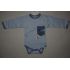Kojenecké body Light Jeansbaby modré
