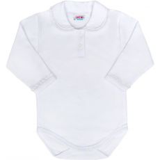 Kojenecké body bílé luxusní Baby Princess
