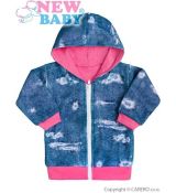 Mikina Jeans baby růžová