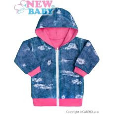 Mikina Jeans baby růžová