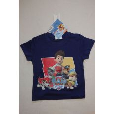 Tričko Tlapková Patrola Paw Patrol tmavě modré