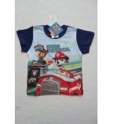 Tričko Tlapková Patrola v autech Paw Patrol tmavě modré