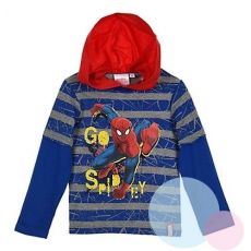 Tričko Spiderman s kapucí