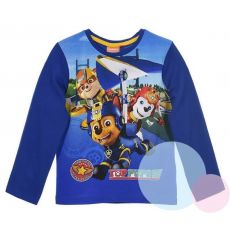 Tričko Tlapková Patrola Paw patrol dlouhý rukáv tmavě modré