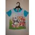 Dívčí letní pyžamo Tlapková Patrola Paw Patrol tyrkysové