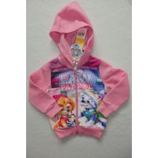 Dívčí mikina Paw Patrol Tlapková Patrola růžová