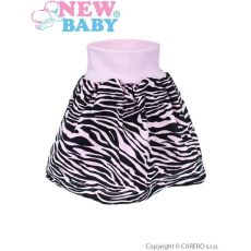 Sukýnka Zebra růžová