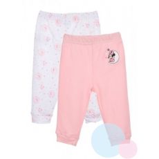Duopac tepláčky Minnie baby růžové a bílé