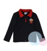 Flísová mikina Mickey Mouse černá