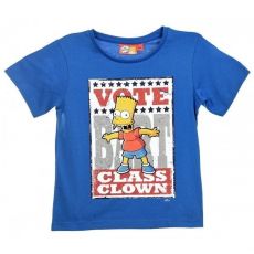 Tričko Bart Simpson modré