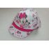 Dívčí kšiltem kšiltovka Minnie bílá