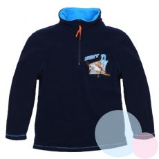 Flísová mikina Planes Letadla tmavě modrá