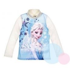 Dívčí rolák Frozen Ledové Království krémový