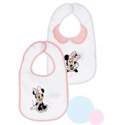 Bryndáčky Minnie Mouse 2 ks bílo růžové