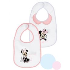 Bryndáčky Minnie Mouse 2 ks bílo růžové