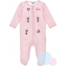 Kojenecký overal Minnie Mouse růžový