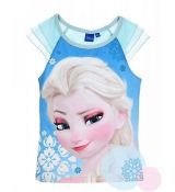 Tričko halenka Frozen Ledové Království tyrkysová
