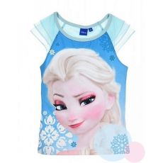 Tričko halenka Frozen Ledové Království tyrkysová