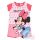 Letní kojenecký overal Minnie Mouse malinový