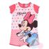 Letní kojenecký overal Minnie Mouse malinový