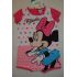 Letní kojenecký overal Minnie Mouse malinový