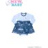 Kojenecké body se sukýnkou šatičky Light Jeansbaby