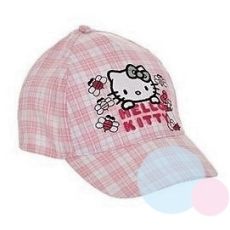 Dívčí kšiltovka Hello Kitty světle růžová s třpytivou nitkou
