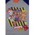 MIkina Tlapková Patrola Paw Patrol šedá