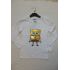 Dívčí tričko s dlouhým rukávem Sponge Bob bílé