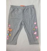 Dívčí 3/4 legíny Tlapková Patrola Paw Patrol šedé