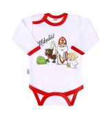 Mikuláš - kojenecké body s vtipným potiskem