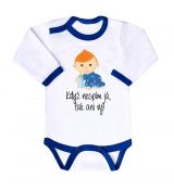 Když nespím já tak ani vy kluk - vtipné kojenecké body