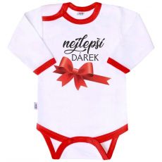 Nejlepší dárkek - kojenecké body s vtipným potiskem